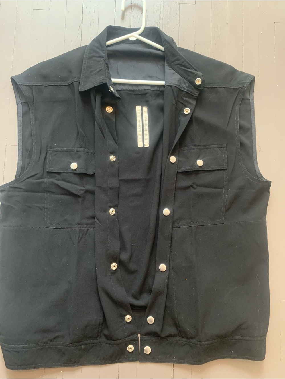 Rick Owens Mainline SS21 Vest(last one didnt sell)